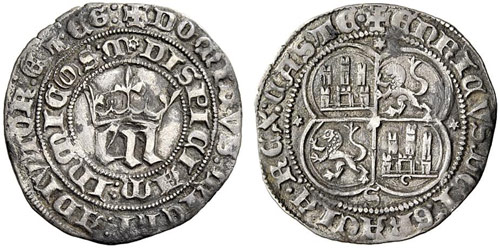 SPANIEN - Enrique II. 1369-1379. ... 