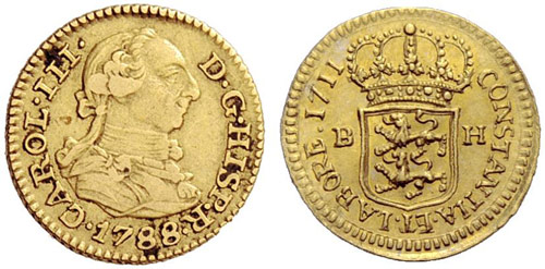 SPANIEN - Carlos III. 1759-1788. ... 