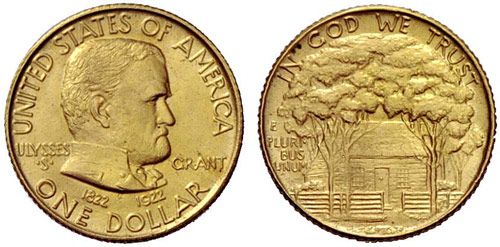 USA - 1 Dollar 1922. Grant ... 