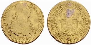 Carlos IV. 1788-1808. 2 Escudos ... 