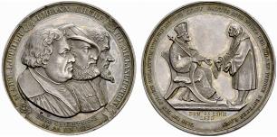DEUTSCHLAND - Silbermedaille 1830. ... 