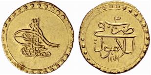 Mustafa III. 1757-1774. 1 Altin ... 