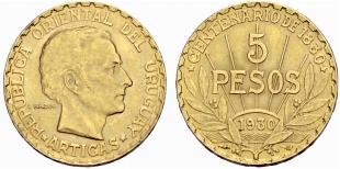 REPUBLIK - 5 Pesos 1930. 8.49 g. ... 