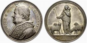 Pio IX. 1846-1878. Silbermedaille ... 