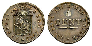 Bern - Probe-Cent 1838. Mit ... 
