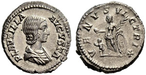 Caracalla, 198-217. For Plautilla. ... 