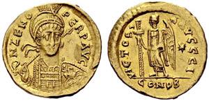Zeno. Second reign, 476-491. ... 
