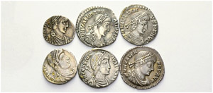 Lots - Constantius II. Siliqua. ... 