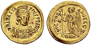 Anastasius I, 491-518. Solidus ... 