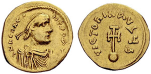 Heraclius, 610-641. Semissis ... 