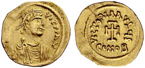 Heraclius, 610-641. Tremissis ... 