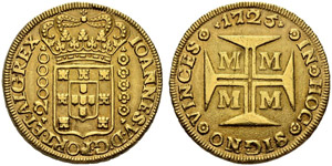 João V. 1706-1750. 20000 Reis ... 