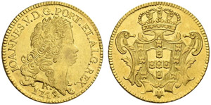 João V. 1706-1750. 6400 Reis ... 