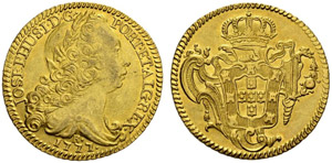 José I. 1750-1777. 6400 Reis ... 