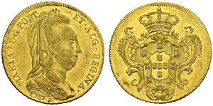 Maria I. 1786-1805. 6400 Reis ... 
