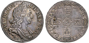 William III. 1694-1702. Crown ... 
