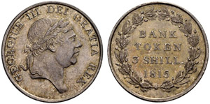 George III. 1760-1820. 3 Shilling ... 