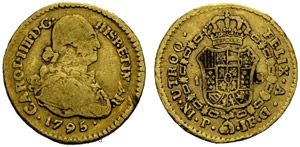 Carlos IV. 1788-1808. 1 Escudo ... 