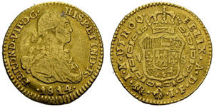 Fernando VII. 1808-1824. 1 Escudo ... 