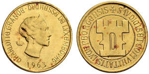 Charlotte, 1919-1964. 20 Francs ... 