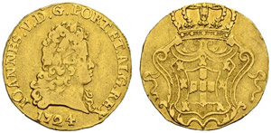 João V. 1706-1750. Escudo 1724, ... 