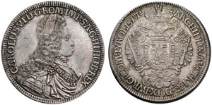 Karl VI. 1711-1740. Taler 1714, ... 