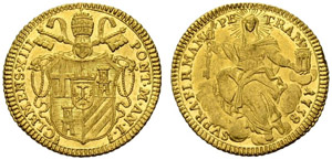 Clemente XIII. 1758-1769. Zecchino ... 