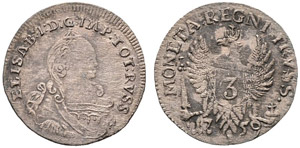 1759. Coins for Prussia / ... 