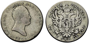 Alexander I. 1801-1825 - Mintage for Poland ... 