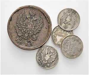 Lots - 5 Kopecks 1815, St. Petersburg Mint ... 