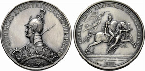 Silver medal 1812 (1835). From the Patriotic ... 