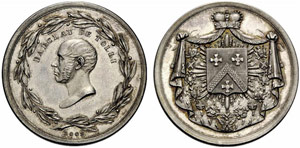 Silver medal n. d. (1815). Field Marshal, ... 