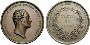 Bronze medal n. d. (1830). Prize of the ... 