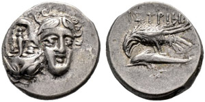 MOESIA - Istros - Drachm 4th century. Two ... 