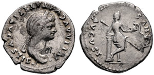 Julia Titi, daughter of Titus - Denarius ... 