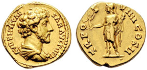 Antonius Pius and Marcus Aurelius - Aureus ... 
