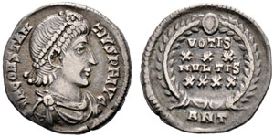 Constantius II., 337-361 - Siliqua 337/361, ... 