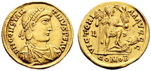 Constantinus III, 407-411 - Solidus 407/408, ... 