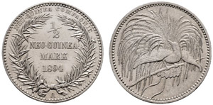 Deutsch-Neu-Guinea - 1/2 Neu-Guinea Mark ... 