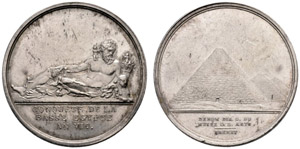 Directoire, 1795-1799. Silbermedaille 1799 ... 