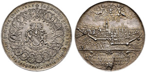 Strassburg/Strasbourg - Silbermedaille 1628. ... 