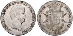 Florenz - Leopoldo II. di Lorena, 1824-1859. ... 