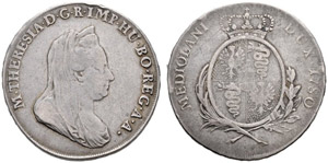 Mailand - Maria Theresia, 1740-1780. Scudo ... 