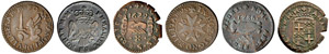 Lot - Diverse Münzen. Kleinmünzen von 1629 ... 