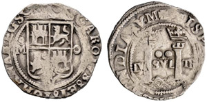 Juana y Carlos, 1504-1516. 2 Reales o. J. ... 