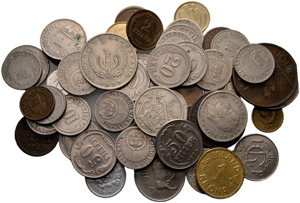 Diverse Münzen. Europäische Kleinmünzen. ... 