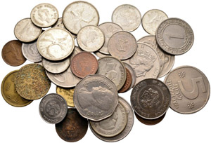 Diverse Münzen. Islam. Silberdirhem. ... 