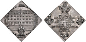 Breslau - Silbermedaille 1710. Auf das von ... 