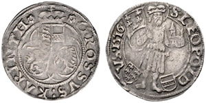 Maximilian I. 1493-1519. Batzen 1516, St. ... 