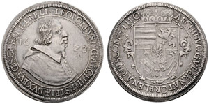 Erzherzog Leopold V. 1619-1632. Taler 1623, ... 